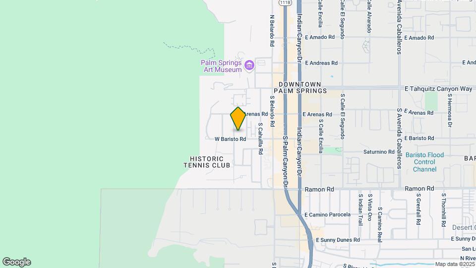 300 S Patencio Ln Map and Location Details