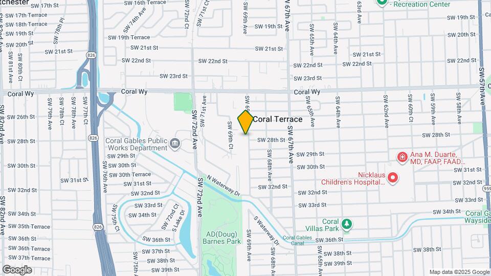 2720 SW 69th Ave, Unit B2720 Map and Location Details