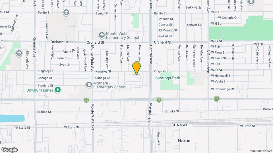 5202 Canoga St Mapa y Detalles de la Ubicación