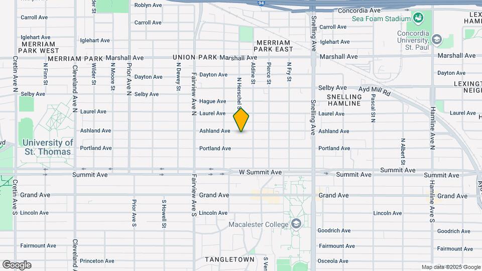 1726 Ashland Avenue Mapa y Detalles de la Ubicación