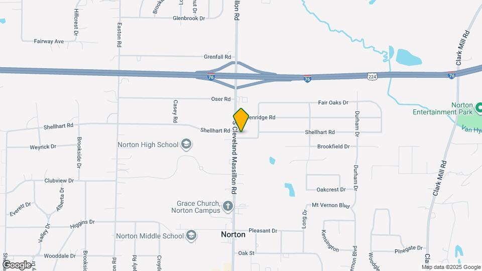 3785 S Cleveland Massillon Rd Map and Location Details