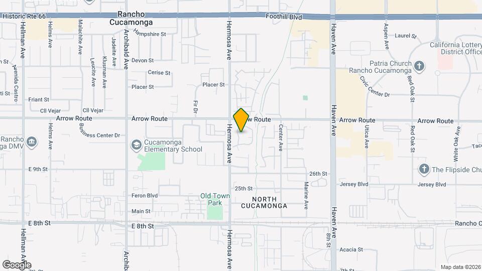 10151 Arrow Rt, Unit 122 Mapa y Detalles de la Ubicación