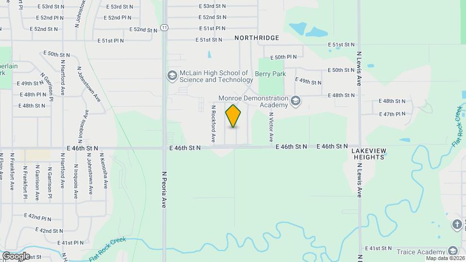 4630 N Trenton Ave Map and Location Details