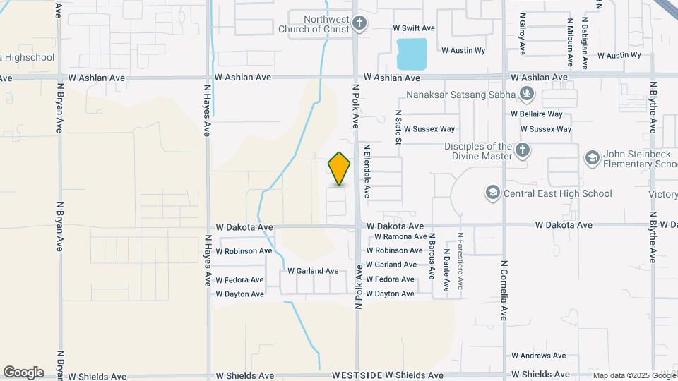 5545 W Saginaw Way Mapa y Detalles de la Ubicación