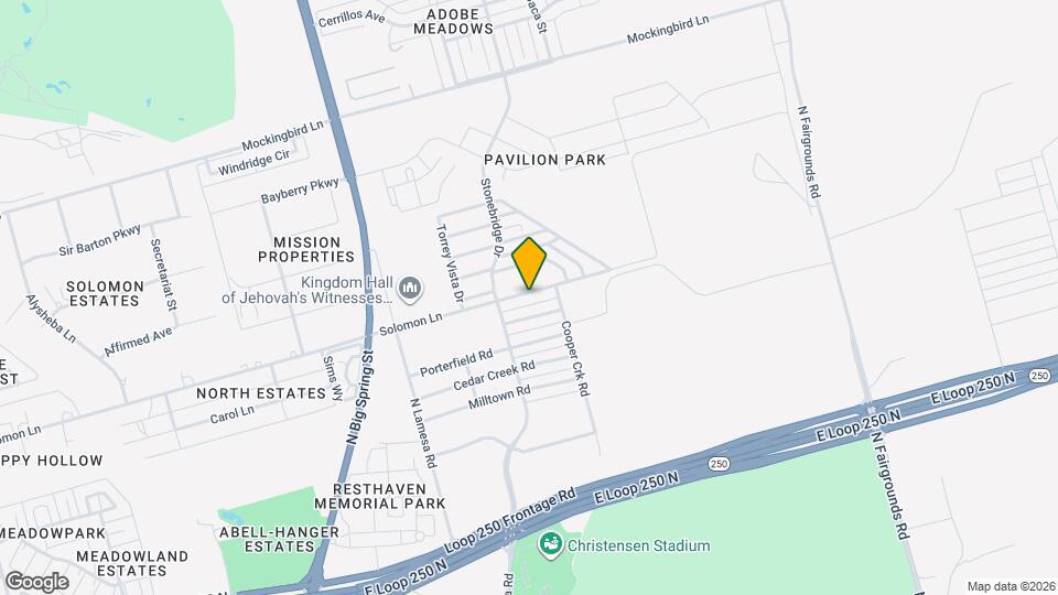 1312 Solomon Ln Map and Location Details