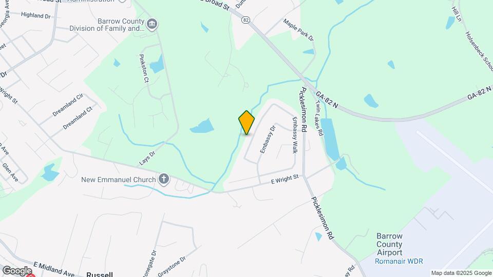 603 Embassy Walk Map and Location Details