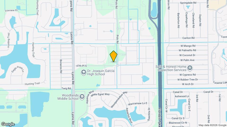 8632 Escue St Map and Location Details