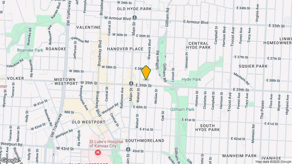 3830 Warwick Blvd Map and Location Details