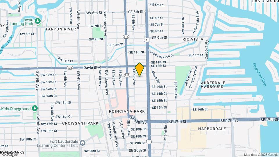 421 SE 13th St Map and Location Details