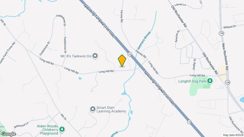 185 Long Hill Rd Map and Location Details