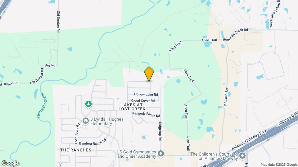 3968 Hunter Peak Rd Map and Location Details
