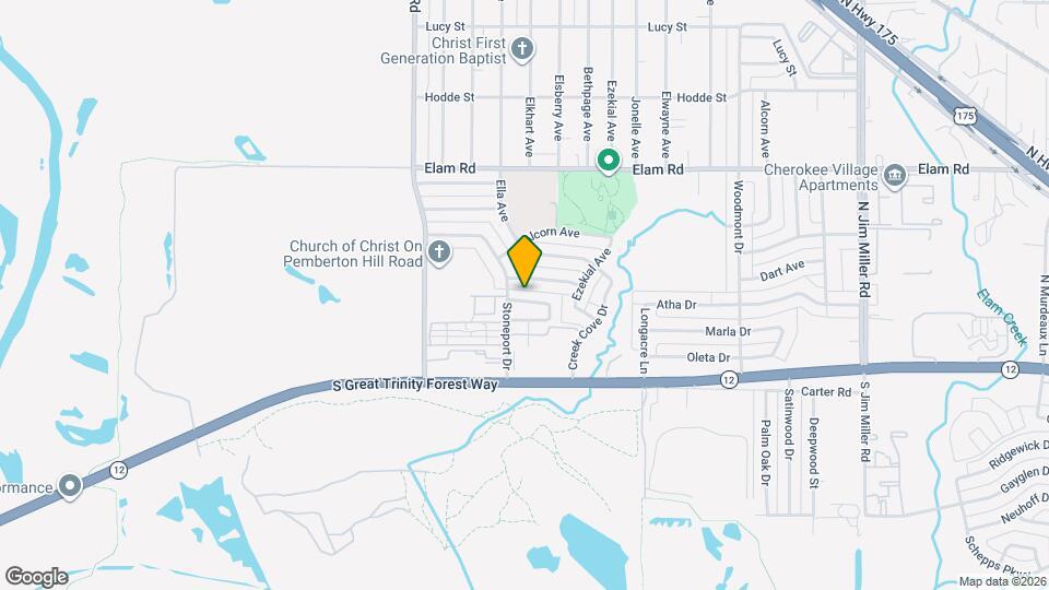 6313 Benavides Dr Map and Location Details