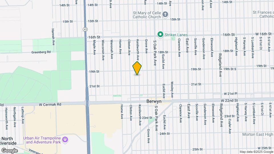 1918 Kenilworth Ave Map and Location Details