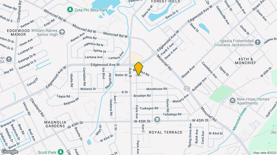 5823 Paris Ave Map and Location Details