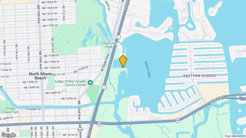 17111 Biscayne 1011 Mapa y Detalles de la Ubicación