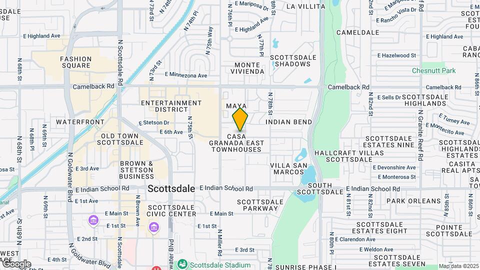 4338 N Parkway Ave Map and Location Details