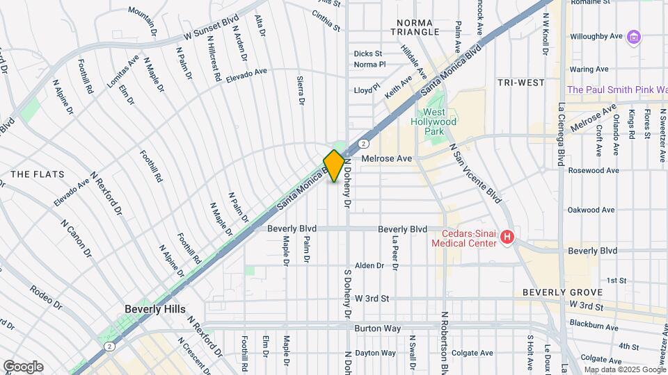 450 N Oakhurst Dr, Unit 304 Map and Location Details