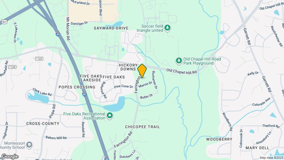 4125 Farrington Rd Map and Location Details