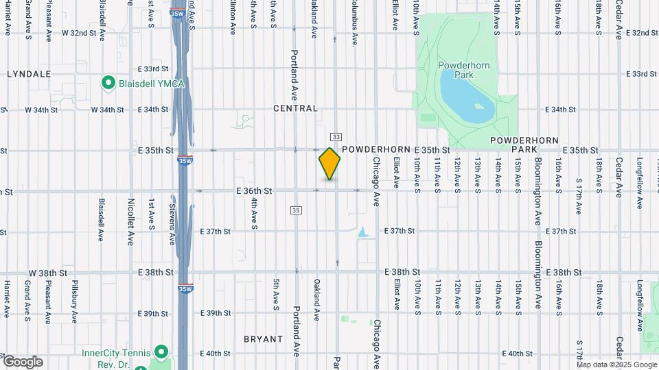 3550 Park Ave S Mapa y Detalles de la Ubicación