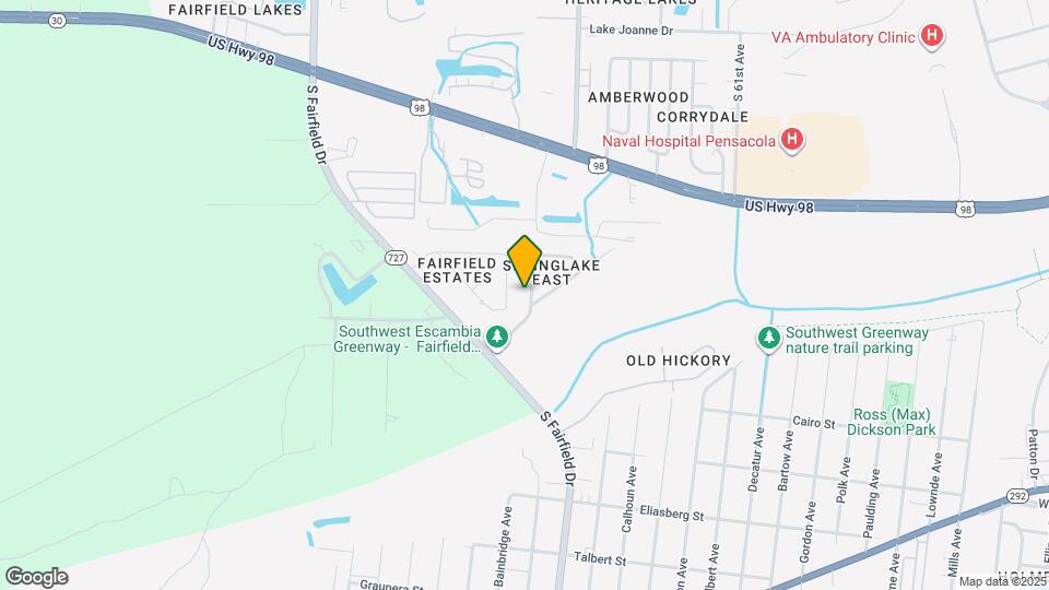 1297 Middlebrook Dr Map and Location Details