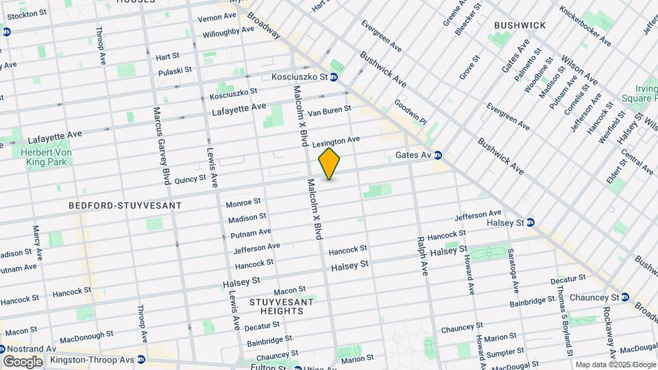 695 Monroe St Map and Location Details