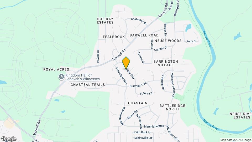 3216 Marcony Way Map and Location Details