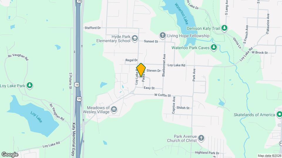 2705 Paula Dr Map and Location Details