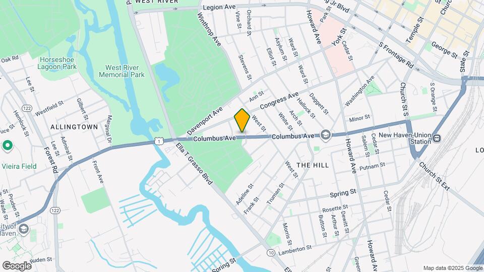 515 Columbus Ave, Unit 2 Mapa y Detalles de la Ubicación