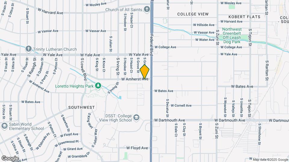College View Apartments Map and Location Details