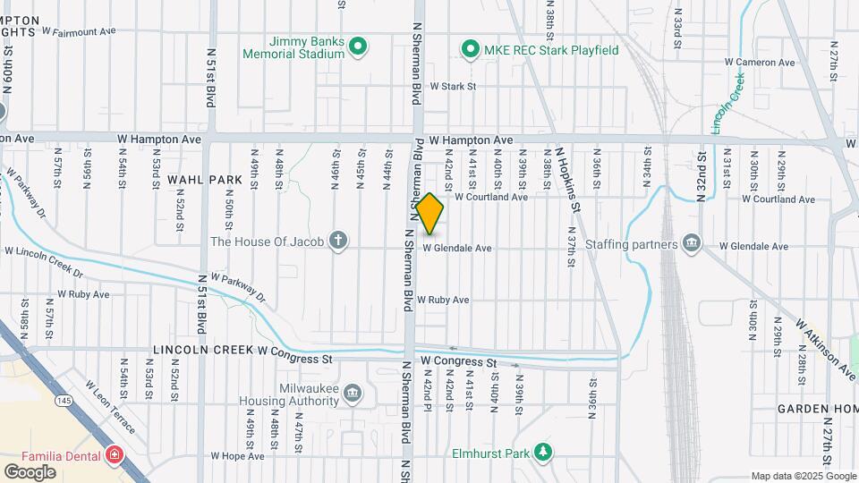 4224 W Glendale Ave Map and Location Details