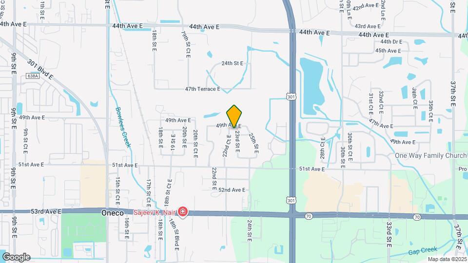 4906 23rd St E Map and Location Details