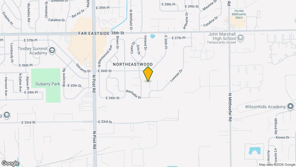 3526 Luewan Ct Map and Location Details