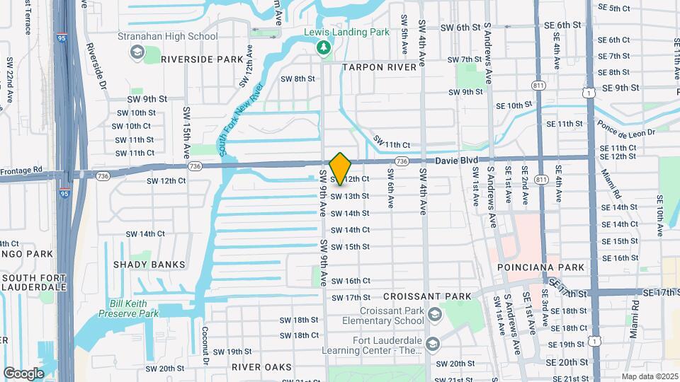 831 SW 13th St Map and Location Details