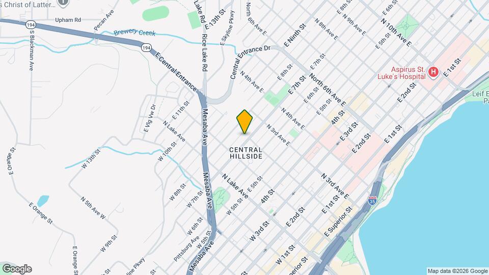 131 E 7th St Map and Location Details