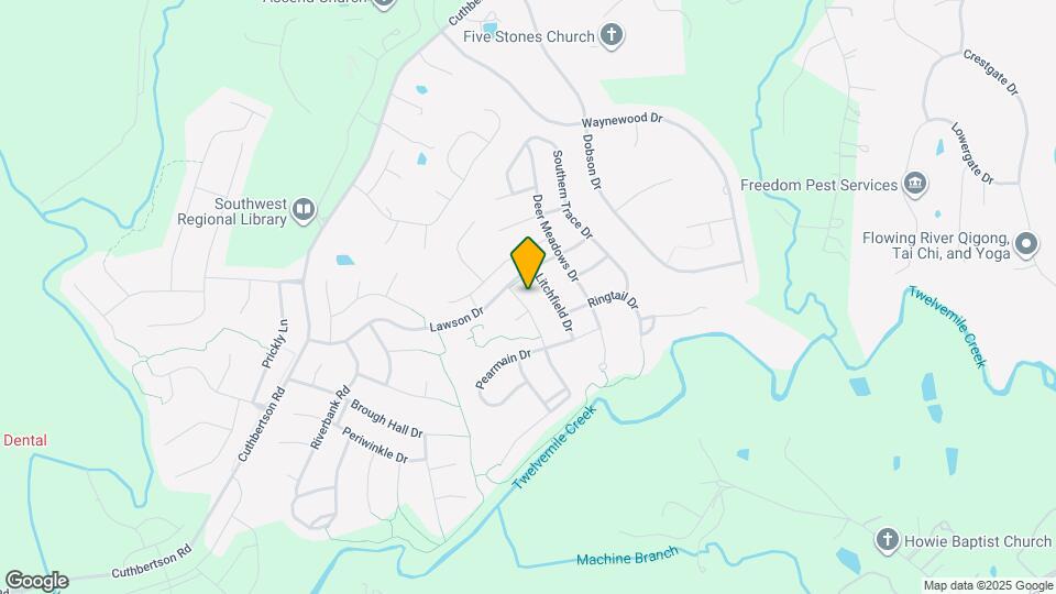 4009 Oxford Mill Rd Map and Location Details