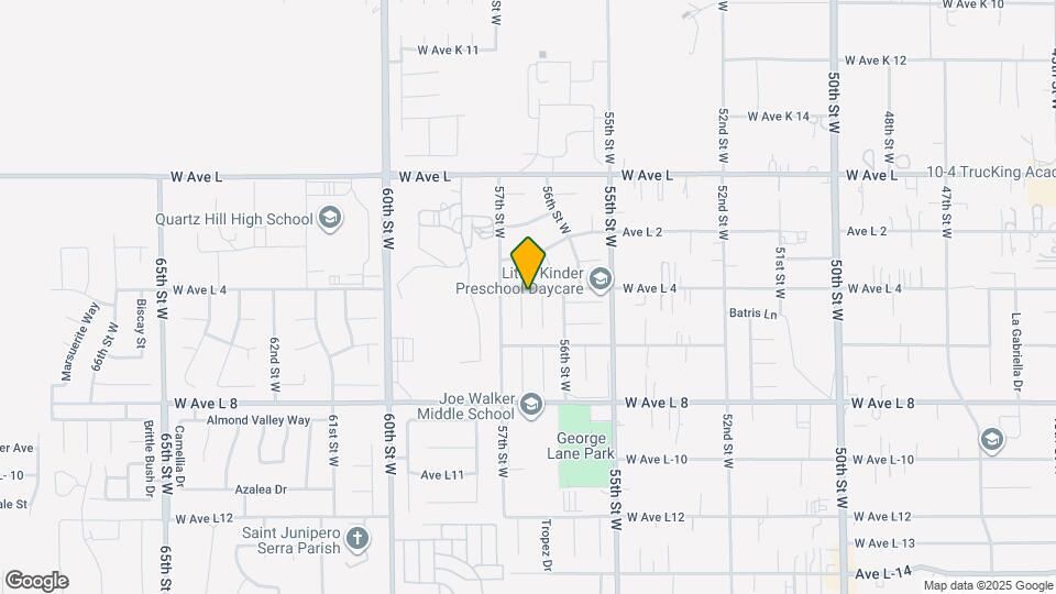 5640 W Ave L4 Map and Location Details