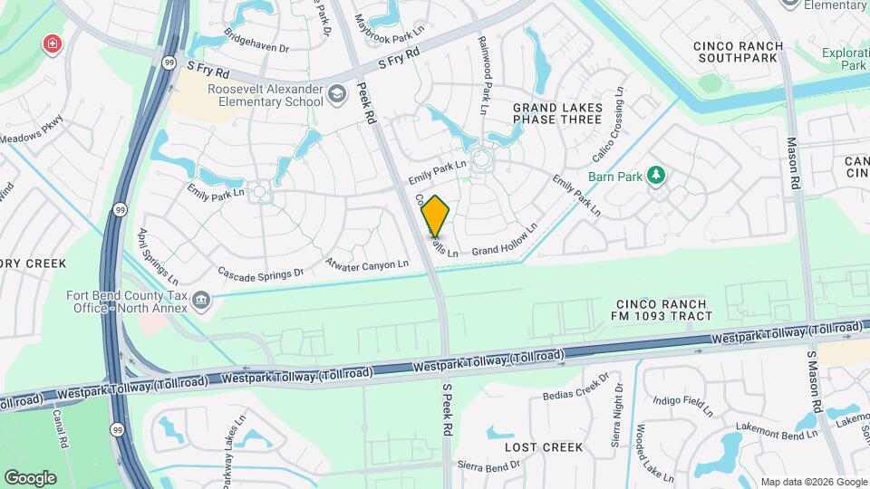 6314 Columbia Falls Ln Map and Location Details