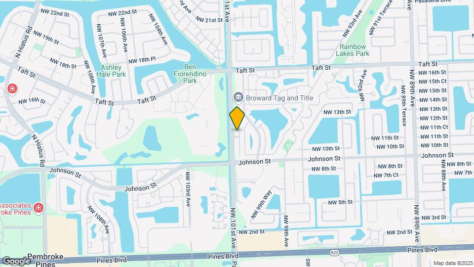 1106 NW 100th Ave Map and Location Details
