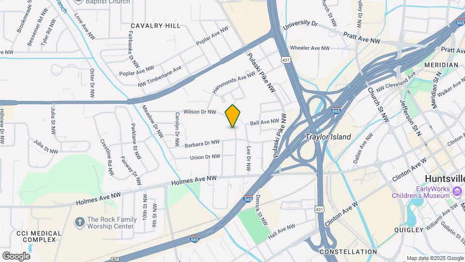 2705 Wilson Dr NW Map and Location Details