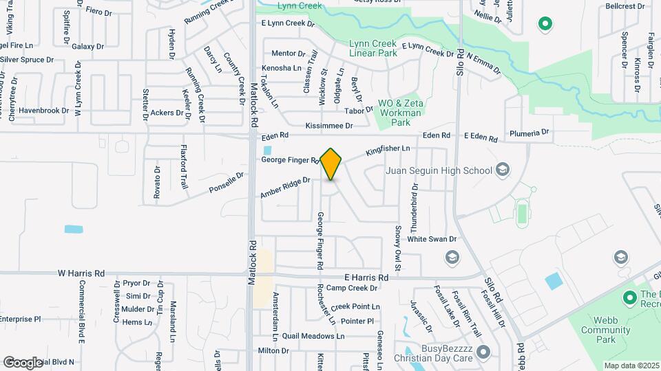 6910 Meadow Bend Dr Map and Location Details