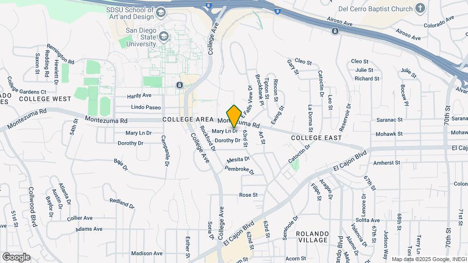 6239-6241 Mary Ln Dr Map and Location Details