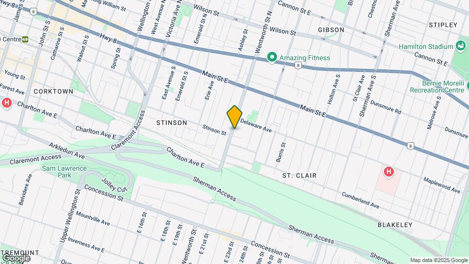 151 Wentworth St S Map and Location Details