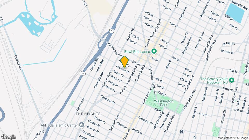 108 Leonard St Mapa y Detalles de la Ubicación