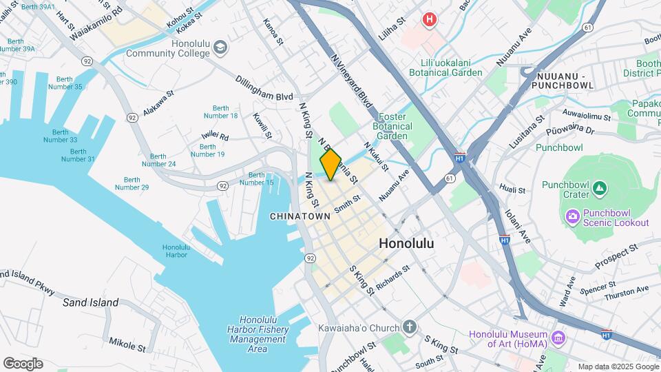 Pauahi Elderly Housing Map and Location Details