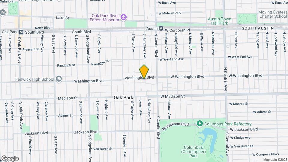 37 Washington Blvd Map and Location Details
