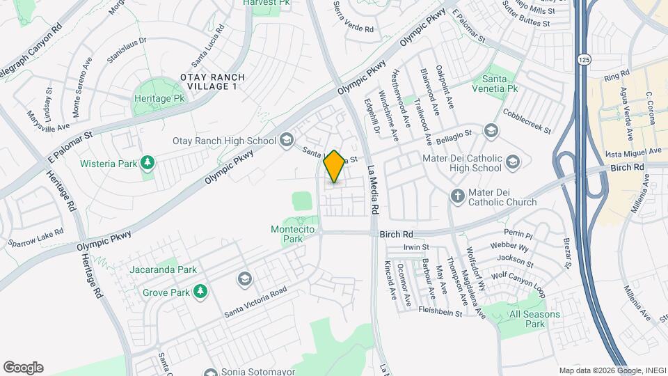 1540 Avenida Merida Map and Location Details