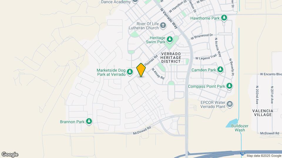 2169 N 209th Dr Map and Location Details