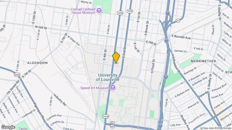 1733 S 3rd St Map and Location Details