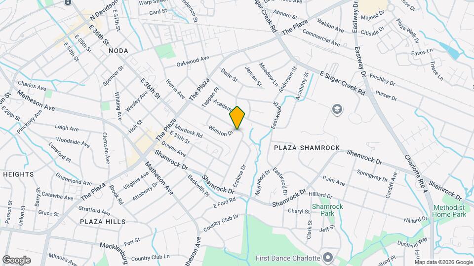 1602 Herrin Ave Map and Location Details