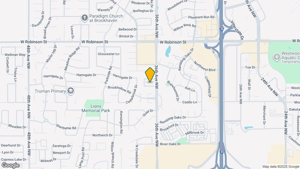 3609 Bob White Ave Map and Location Details